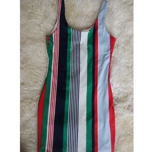 Striped tank dress